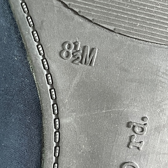 Blue vegan suede mules, flats, 8.5, NWOT. - Picture 7 of 14